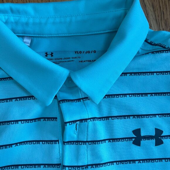 Boys (Under Armour) Golf Shirts - Youth L (Four Shirts) - Picture 7 of 11